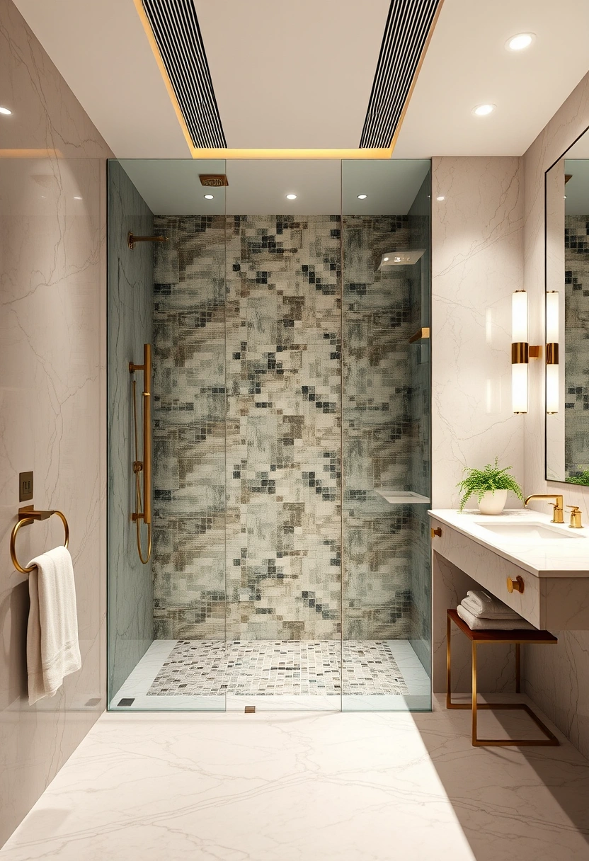 terrazo tile bathroom ideas 15