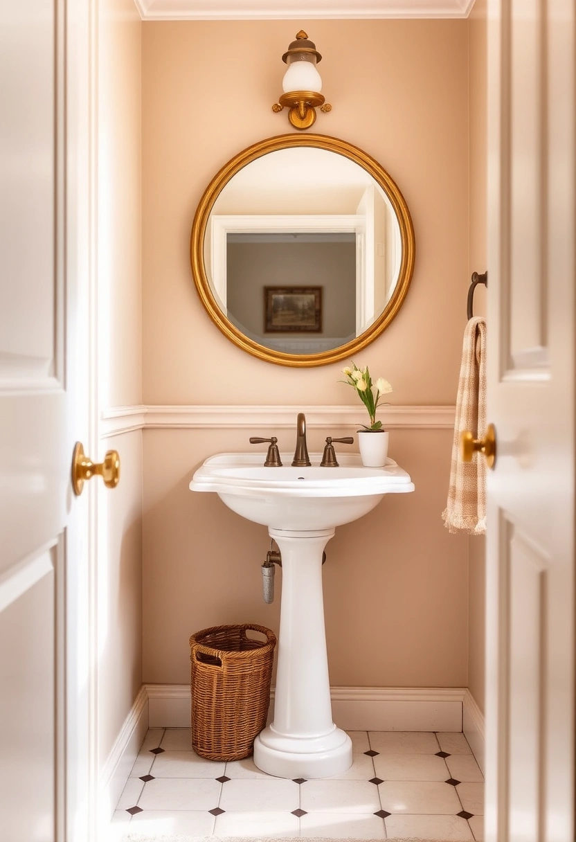 tiny half bathroom ideas 19