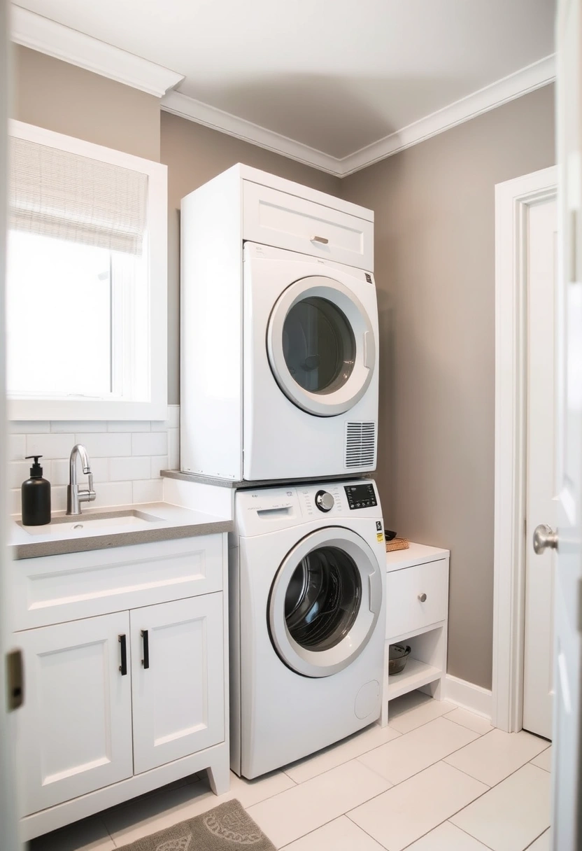 white and grey bathroom ideas 14