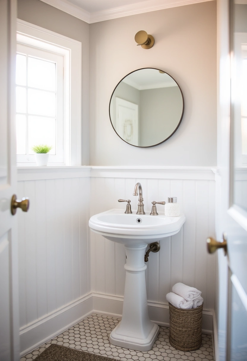 white and grey bathroom ideas 16