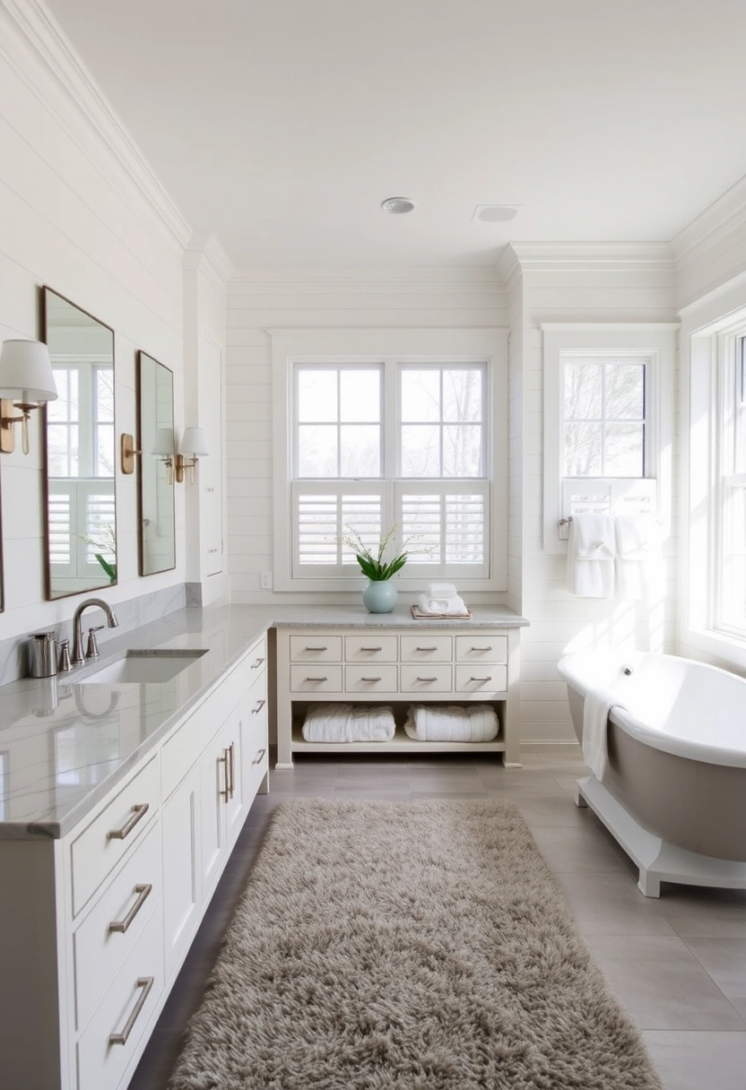 white and grey bathroom ideas 7