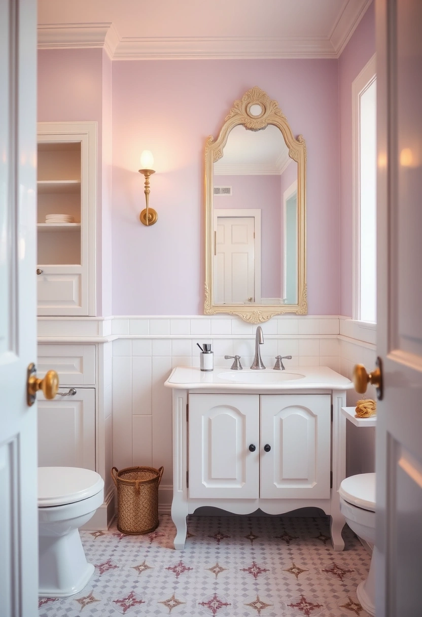 white cabinet bathroom ideas 19