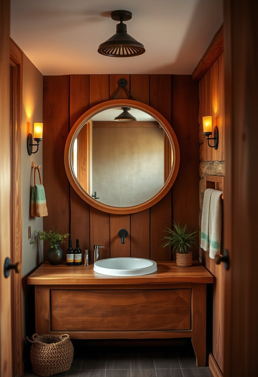 wooden bathroom ideas 20